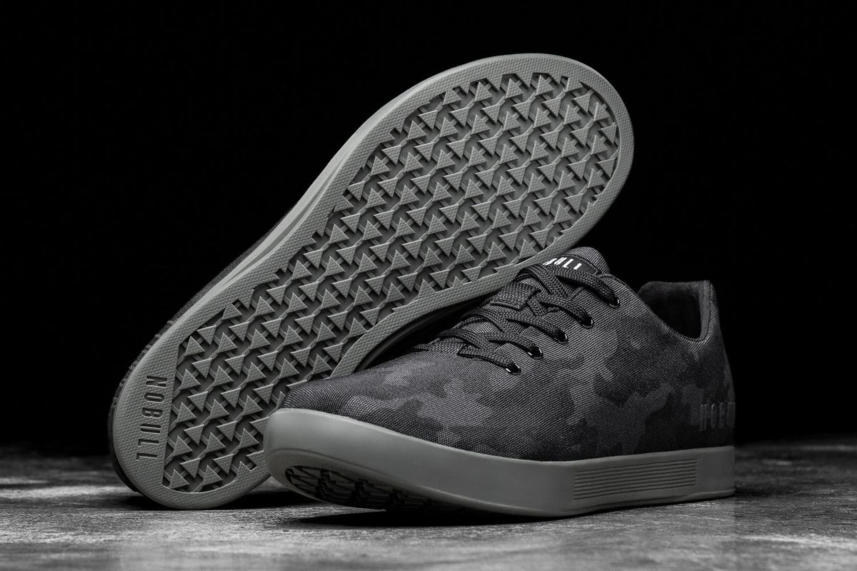 Nobull Canvas Men's Trainers Camo | Australia (QZ3012)
